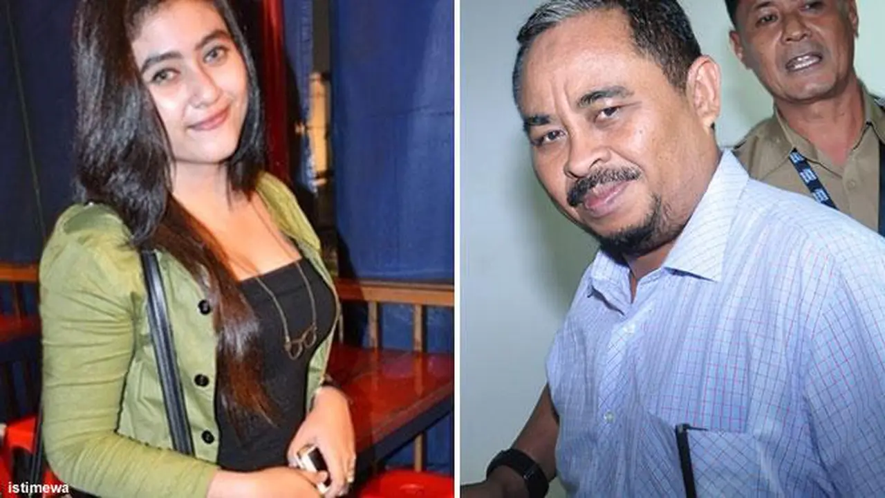 Darin Mumtazah Jenguk Luthfi Hasan di Rutan KPK
