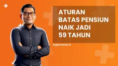 Simak penjelasan soal aturan batas pensiun naik jadi 59 tahun di News Flash Liputan6.com.