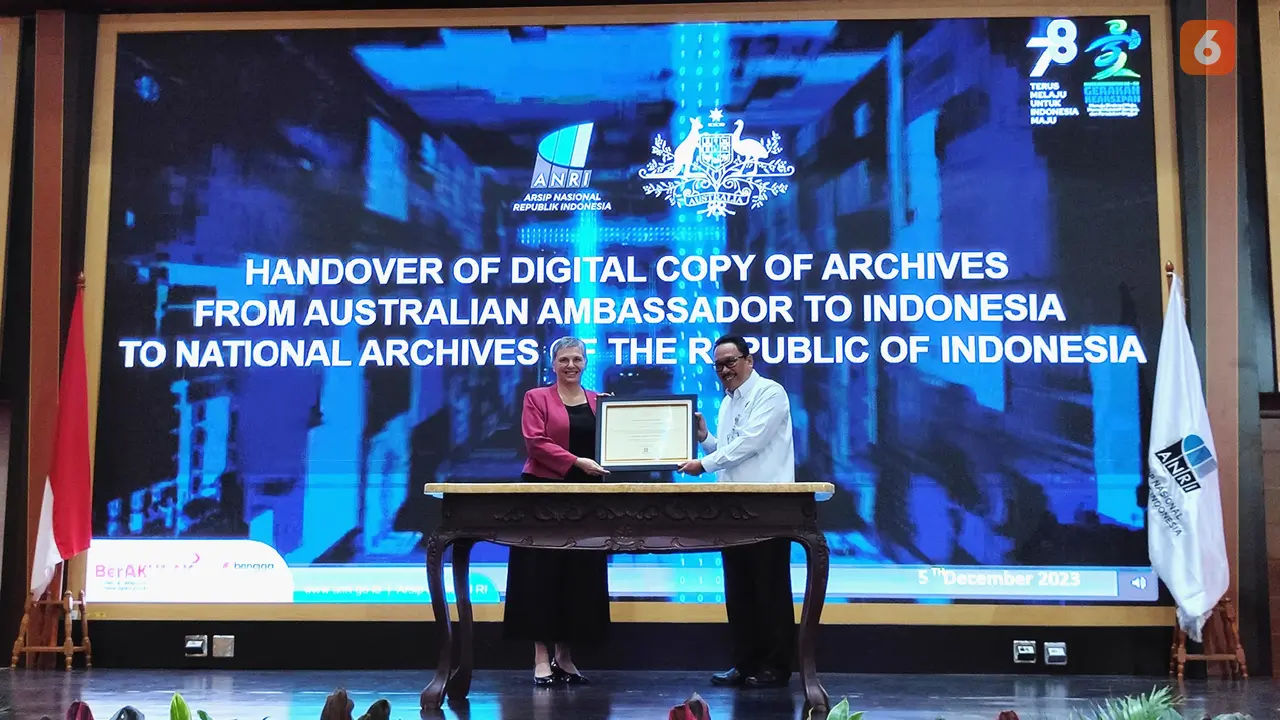 Australia Serahkan Film Dokumenter Kunjungan Jawaharlal Nehru ke Indonesia