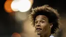 Gelandang Manchester City, Leroy Sane kembali dipanggil ke skuad Jerman usai tidak dipanggil di pegelaran Piala Dunia 2018. (AFP/Robert Michael)