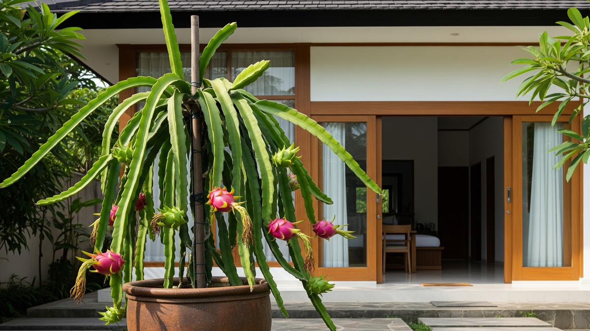 Cara Merangsang Pohon Buah Naga agar Cepat Berbuah di Pekarangan Rumah