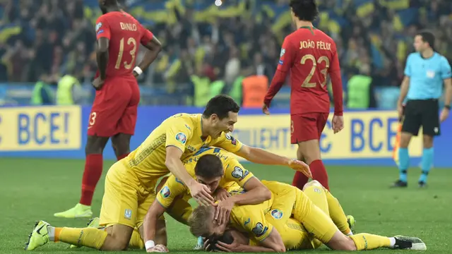 Ukraina Vs Portugal
