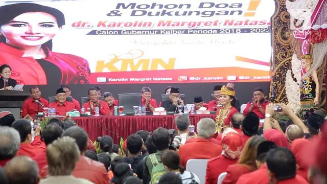 VIDEO: PDIP Usung Bupati Cantik Karolin di Pilgub Kalbar