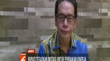 Bupati Morotai Benny Laos menegaskan kebijakan penggantian dan memutasi sejumlah Aparatur Sipil Negara atau ASN di Pemerintah Kabupaten Morotai dilakukan untuk perbaikan kinerja ASN.