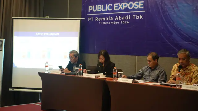Public expose PT Remala Abadi Tbk. Credit: Remala