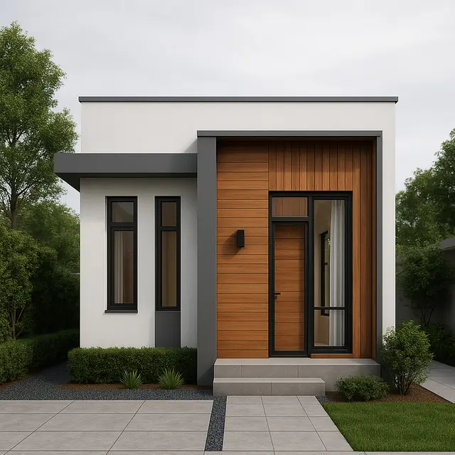 Desain Rumah 6x9 Atap Datar Minimalis