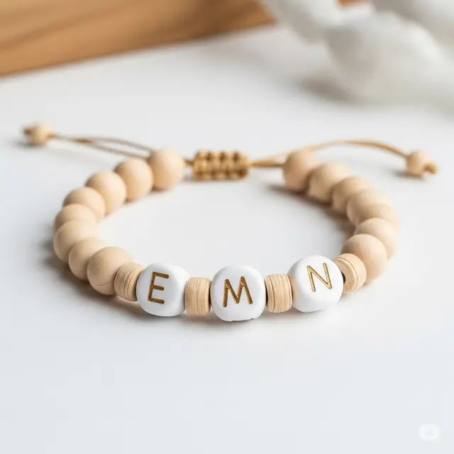 Model Gelang Nama dari Manik-Manik. Foto: Gemini