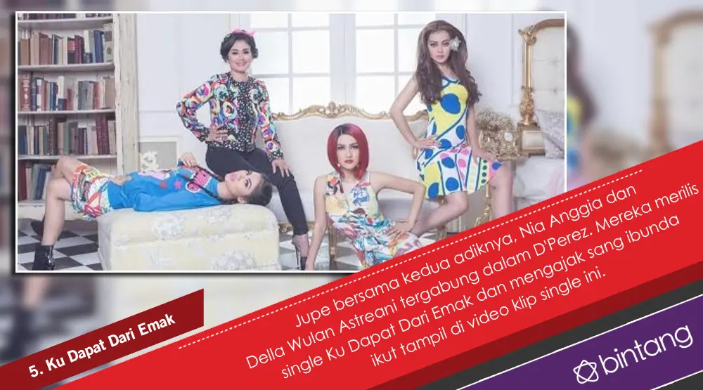 Mengenang Julia Perez Lewat Sederet Singlenya. (Foto: Instagram/juliaperrezz, Desain: Nurman Abdul Hakim/Bintang.com)