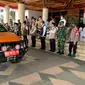 Pelepasan mobil masker di Aceh (foto BNPB)