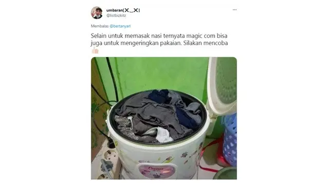 7 Potret Alih Fungsi Benda ala Netizen Ini Bikin Geleng Kepala