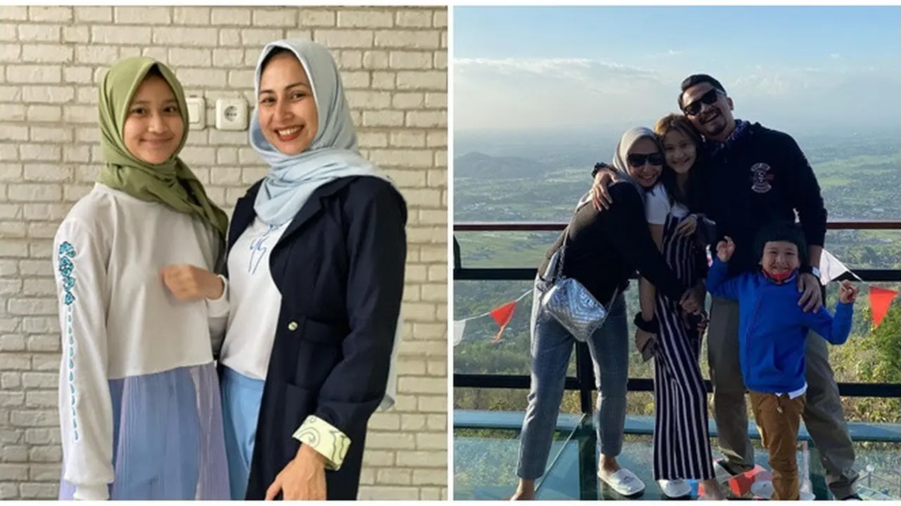 6 Momen Kebersamaan Deswita Maharani dan Anak Sambung, Penuh Kehangatan