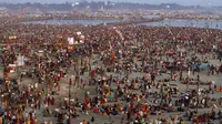 India Larang Berfoto Selfie di Acara Keagamaan Kumbh Mela