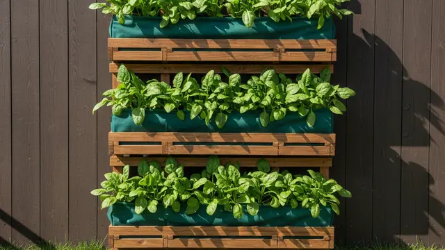 Desain Kebun Sayur Bertingkat Tanpa Paku dan Palu. Gemini