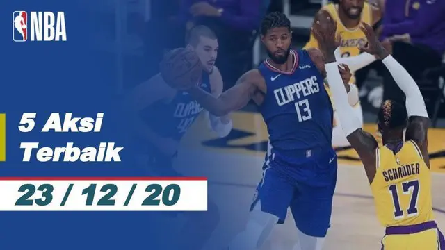 VIDEO: NBA Telah Dimulai dan Berikut 5 Aksi Terbaik Hari Ini, Cek Slam Dunk Kevin Durant