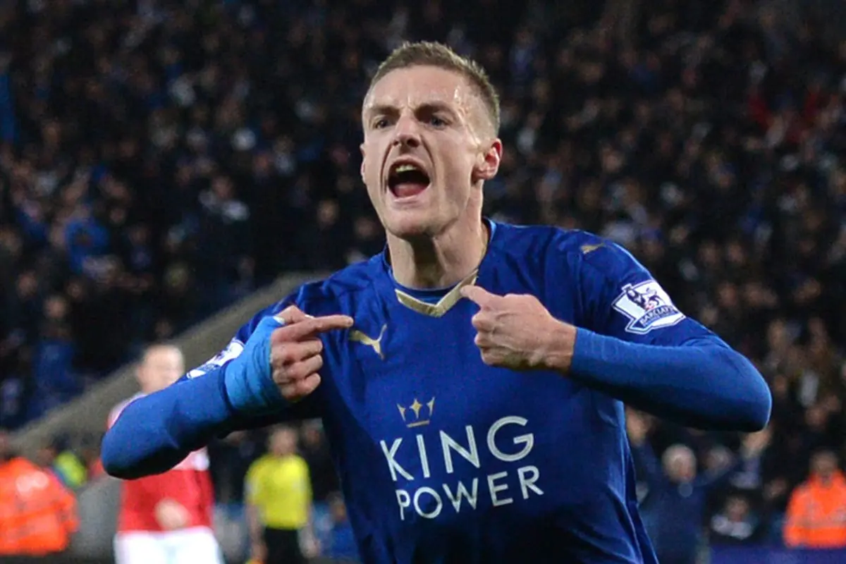 Penyerang Leicester City, Jamie Vardy