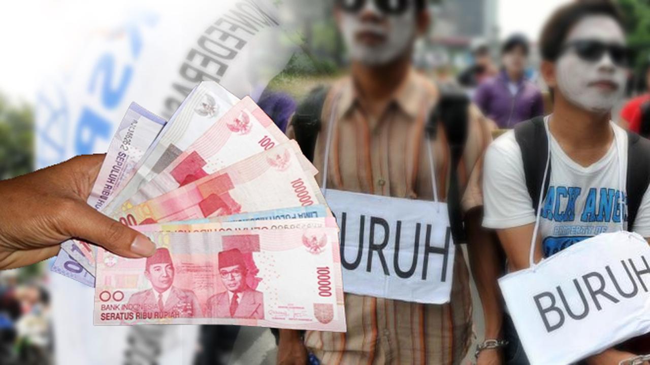 Ilustrasi Demo Buruh