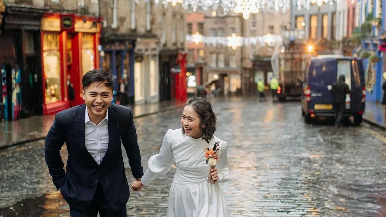 Gritte Agatha dan kekasih menjalani pemotretan prewedding, wajah cantik tanpa bantuan MUA