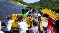 PT Perusahaan Gas Negara Tbk (PGN) mendorong green tourism di Kepulauan Karimunjawa dengan meluncurkan teknologi Fast Pyrolysis (Faspol) di Pusat Daur Ulang (PDU) Karimunjawa, Kabupaten Jepara. Teknologi ini mampu mengonversi sampah plastik bernilai rendah menjadi bahan bakar setara solar yang disebut petasol. (Dok. PGN)