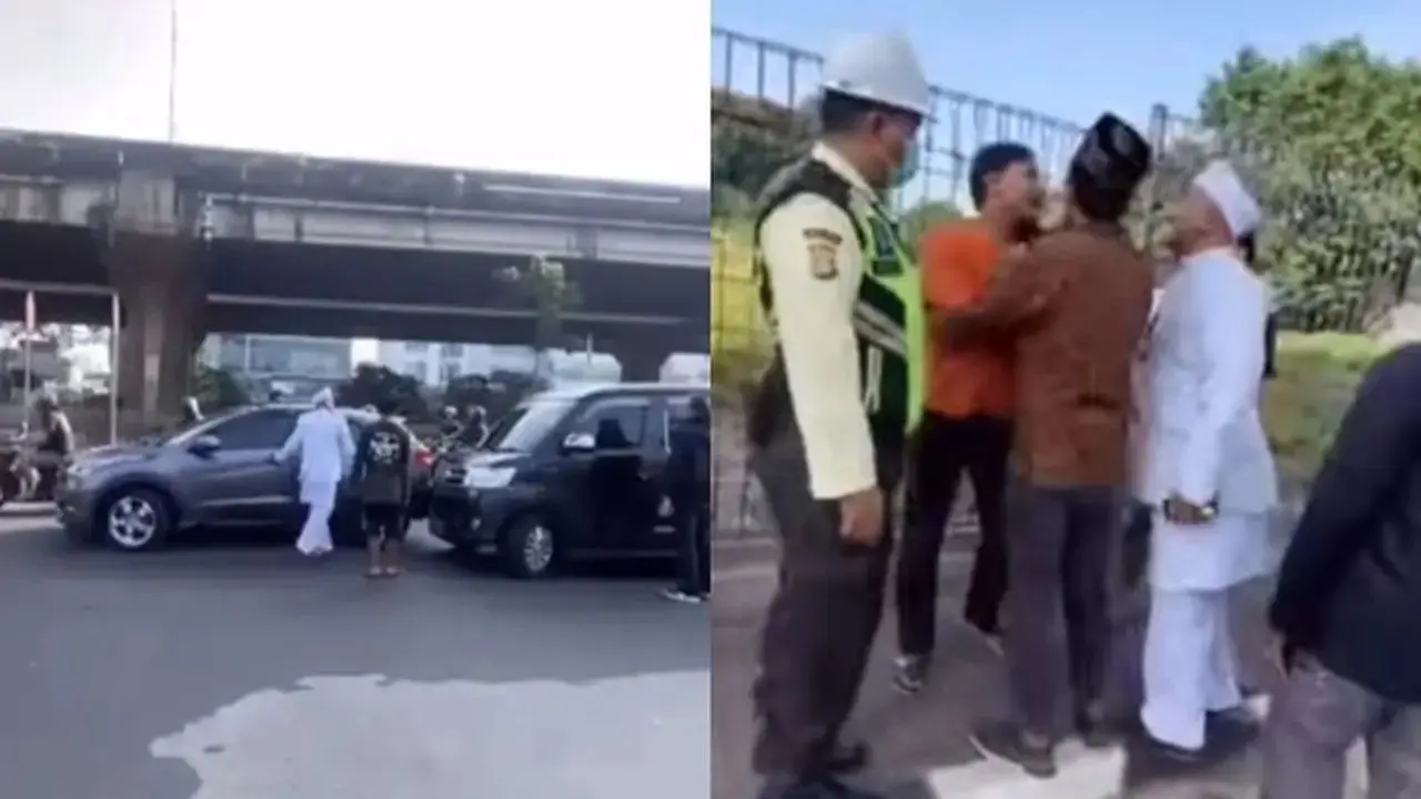 Tak Sanggup Membendung Emosi, Pengantin Pria Cek-cok hingga Nekat Tendang Mobil