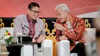 Gubernur Jawa Tengah (Ganjar Pranowo) dan Menteri Pariwisata dan Ekonomi Kreatif Sandiaga Uno (@sandiuno)