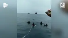 Tim SAR gabungan menyiapkan 60 penyelam mencari korban Lion Air di perairan Tanjung Pakis Karawang
