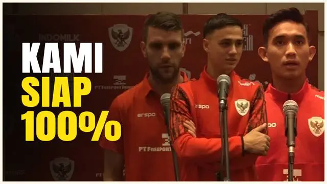 VIDEO: Komentar Para Pemain Timnas Indonesia Sebelum Hadapi Timnas Jepang