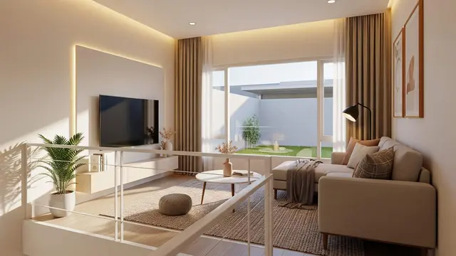 Rumah Mezzanine untuk Lahan Sempit 5x10 Meter