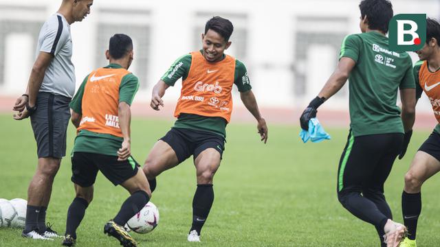 Latihan Timnas Indonesia