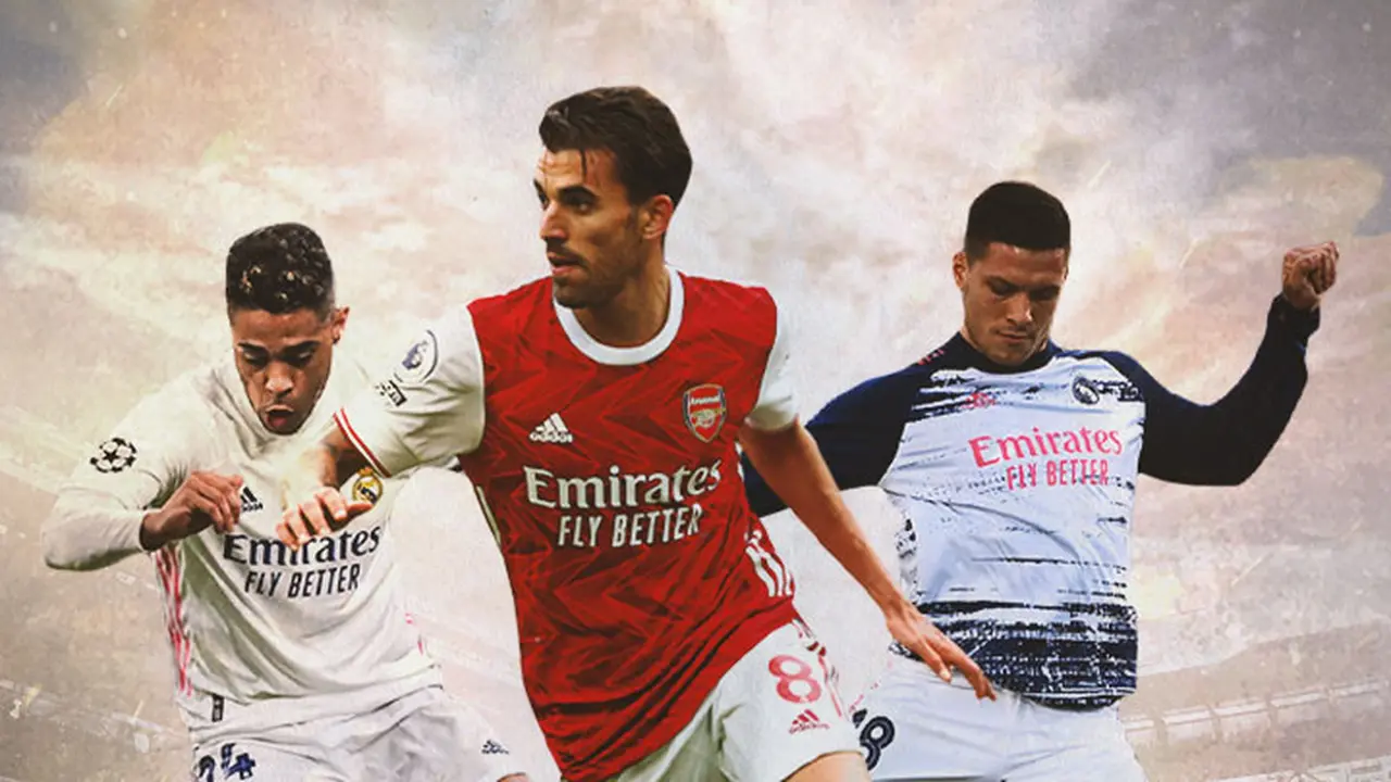 Ilustrasi - Mariano Diaz, Dani Ceballos, Luka Jovic