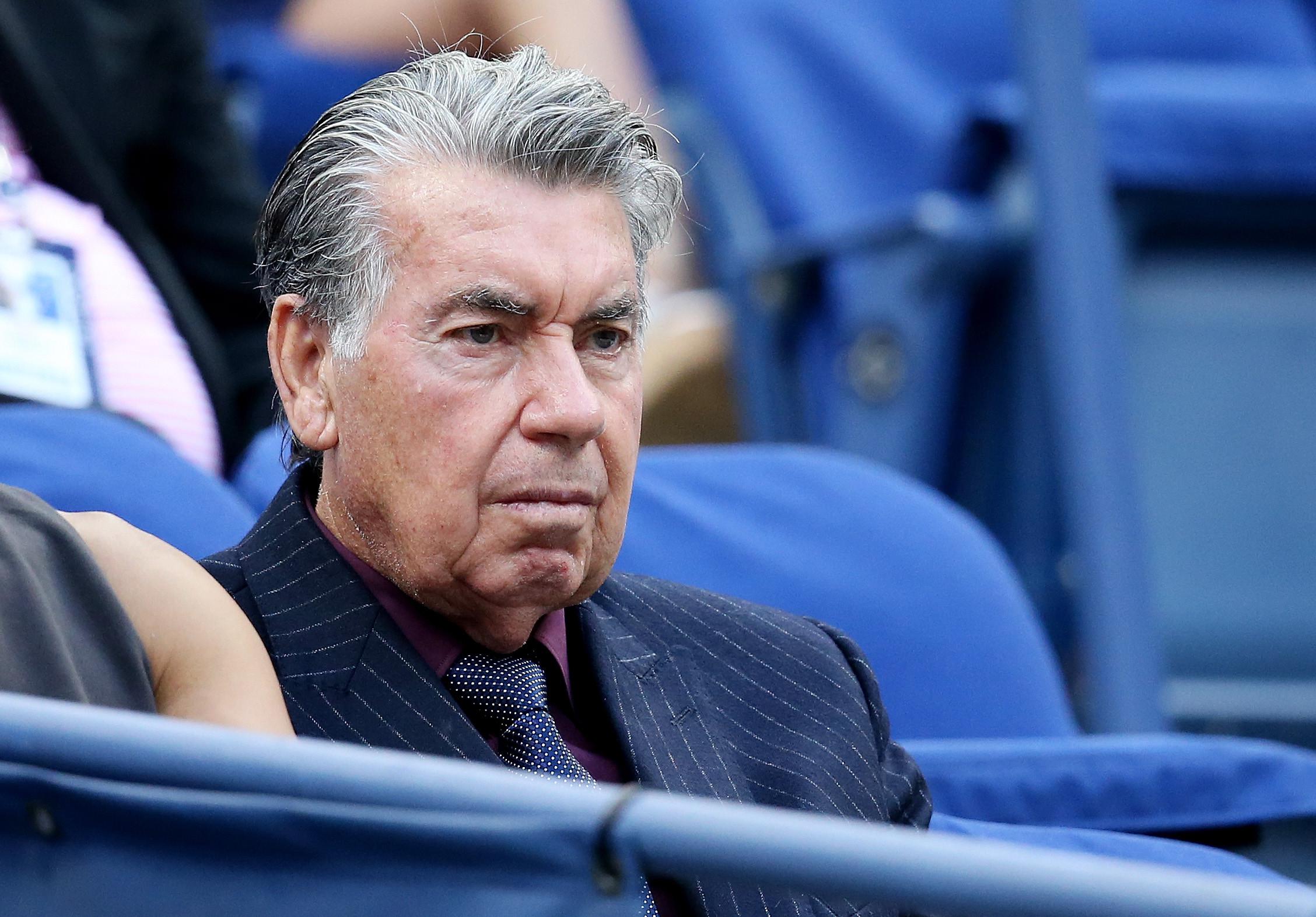 Manolo Santana. (AFP/Matthew Stockman)