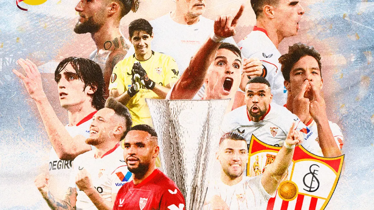 Liga Europa - Ilustrasi Sevilla Juara Liga Eropa