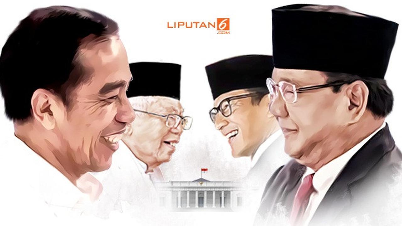 Hasil quick count atau hitung cepat Pilpres 2019