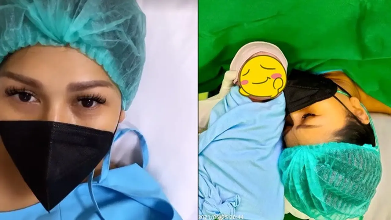 Tata Janeeta Lahirkan Anak Laki-Laki secara Caesar, Ini 6 Momen Persalinannya