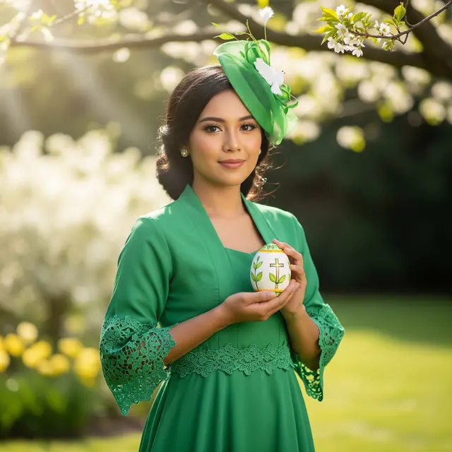 warna baju paskah (Image by Gemini AI)