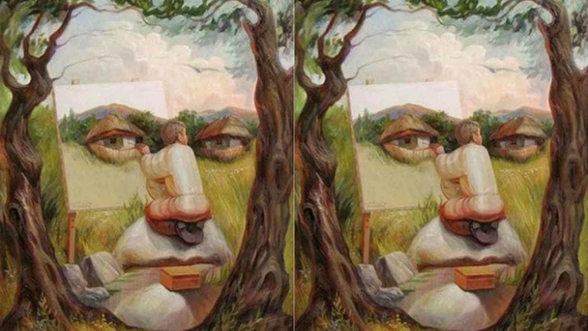 Каким человеком я тебя вижу. Картины с двойным изображением. Психология живопись. Картина психологический тест. Картина в которой несколько рисунков.