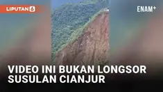 Belakangan beredar video tanah longsor di tengah duka gempa di Cianjur. Video dinarasikan sebagai longsor susulan di puncak Cianjur penghubung ke Jakarta. Namun faktanya video bukan berlokasi di Cianjur.