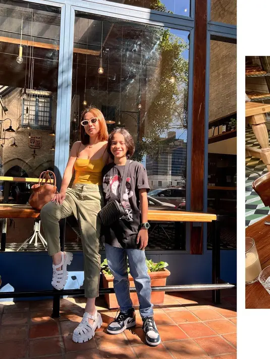 Terbaru, dia mengajak anaknya liburan ke LA untuk merayakan hari ulang tahun Noah. [instagram/bclsinclair]