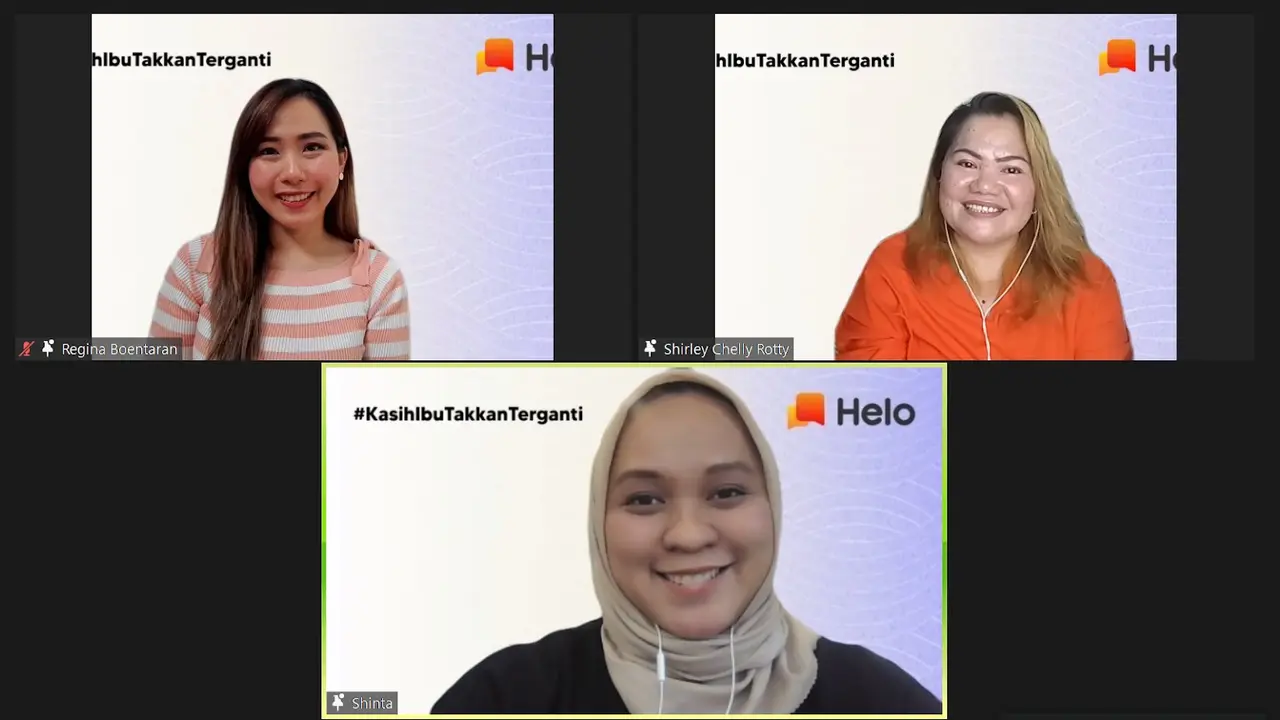 Gandeng Dua Kreator Inspiratif, Helo Indonesia Adakan Kampanye #KasihIbuTakkanTerganti untuk Sambut Hari Ibu 2022