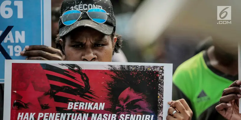 FRI-West Papua Geruduk Kedutaan Besar Amerika Serikat