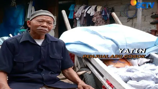 Kisah Yatin, Penjual Abu Gosok di Kebagusan yang Pantang Menyerah