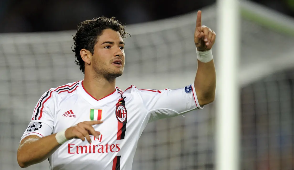 Alexandre Pato sempat menjadi pemain top AC Milan dan kini akhirnya mencoba peruntungan dengan bergabung bersama Orlando City SC pada bulan Februari 2021. Pato sendiri sudah membukukan 2 gol dan tiga assist dalam 14 penampilan bersama Orlando City di MLS. (AFP/Lluis Gene)