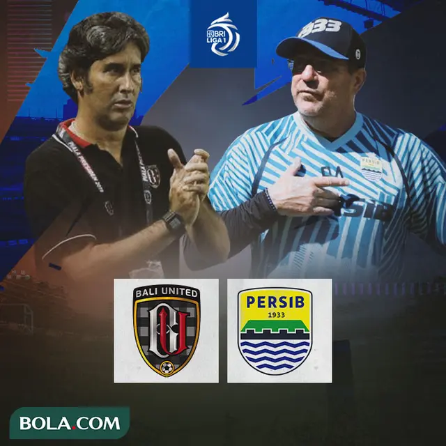 BRI Liga 1 - Duel Pelatih - Bali United Vs Persib Bandung