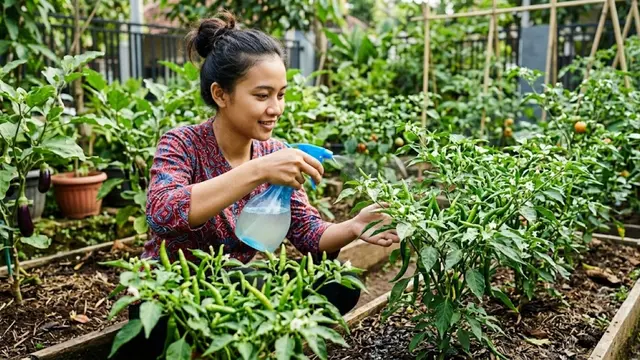 cara menggunakan garam untuk tanaman cabai