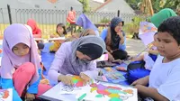 Pemkot Tangerang mendukung dibuatnya kampung anak di tiap  wilayah RW dan Kelurahan. (Liputan6.com/Pramita Tristiawati)