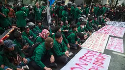 Tuntut Evaluasi Berbagai Kebijakan, Mahasiswa Indonesia Kembali Gelar Unjuk Rasa