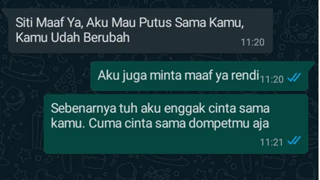 6 Chat Permintaan Maaf saat Minta Putus Ini Bikin Baper