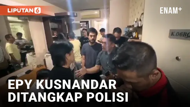 VIDEO: Aktor Epy Kusnandar Ditangkap Polisi Dugaan Penyalahgunaan Narkoba