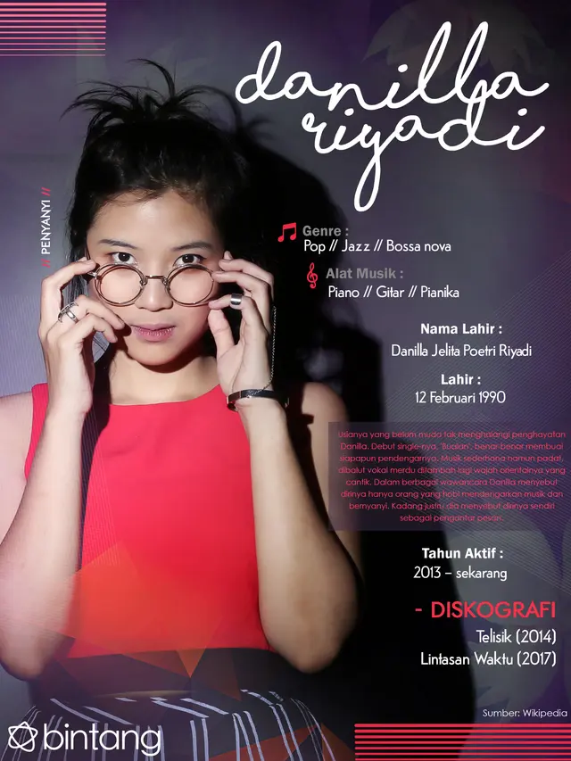 [Bintang] Celeb Bio Danilla Ryadi