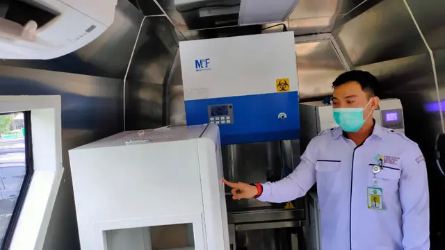 Cukup 4 Jam Deteksi Covid-19 di Mobil Laboratorium Bergerak Surveilans Sumsel