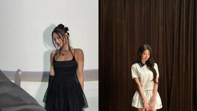 Jennie Blackpink dan Jang Wonyoung IVE (Instagram/jennierubyjane dan for_everyoung10)